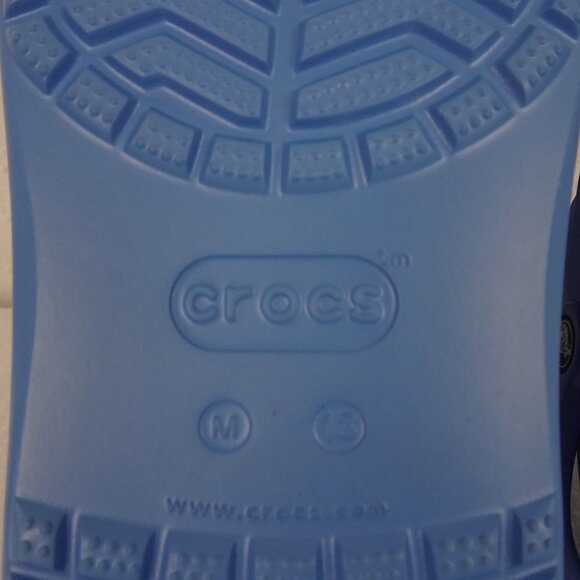Crocs Bayaband Chevron Clog Men Size 13 US 208100-4SO Blue main image 9